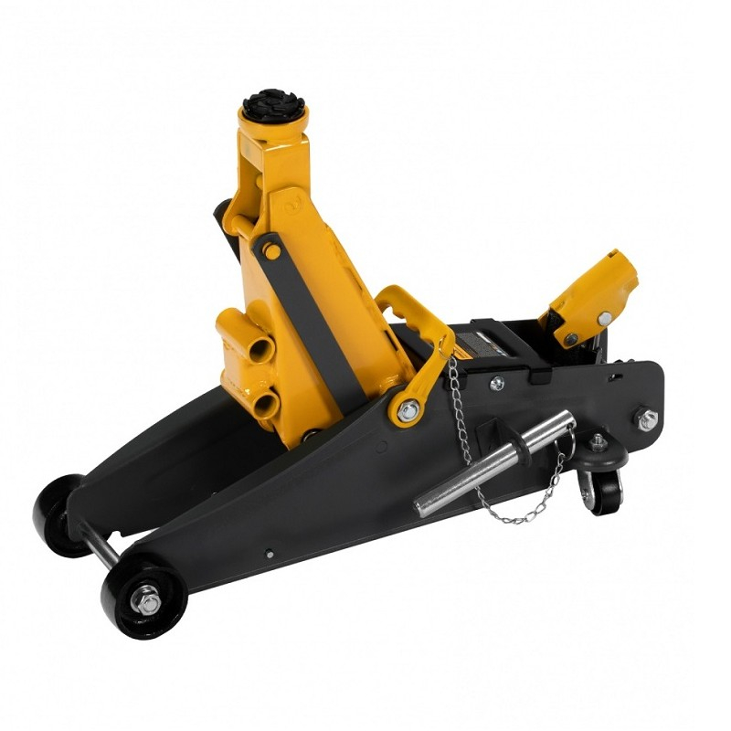 Домкрат Denzel гидравлический подкатной, 2.8 т 51155