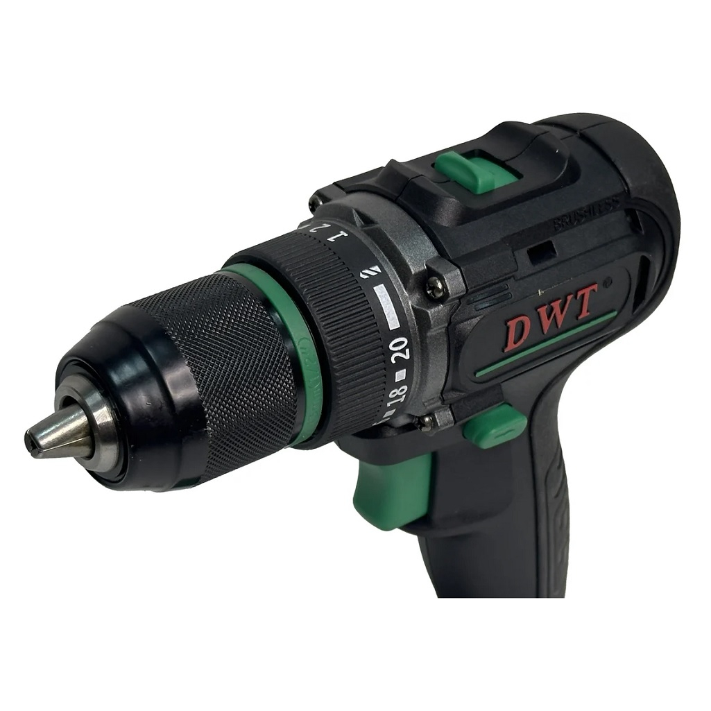 Дрель аккумуляторная DWT ABSP-20 DNF-2 BMC для сверления дерева, металла и пластика