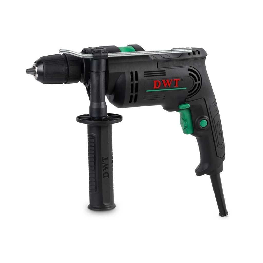Дрель ударная DWT SBMP07-13 C сетевая, щеточный двигатель, 1 скорость, 710 Вт