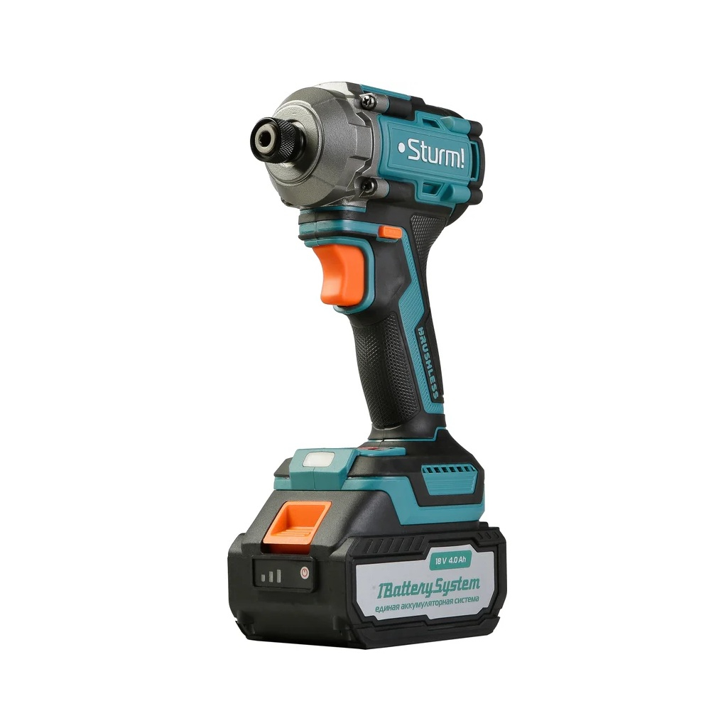 Винтоверт аккумуляторный ударный Sturm CD250H, 18 В, 250 Нм, 1 акк. х 4.0 Ah+з.у.