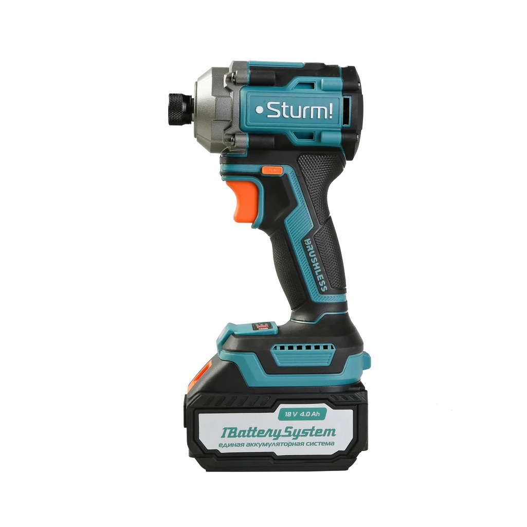 Винтоверт аккумуляторный ударный Sturm CD250H, 18 В, 250 Нм, 1 акк. х 4.0 Ah+з.у.