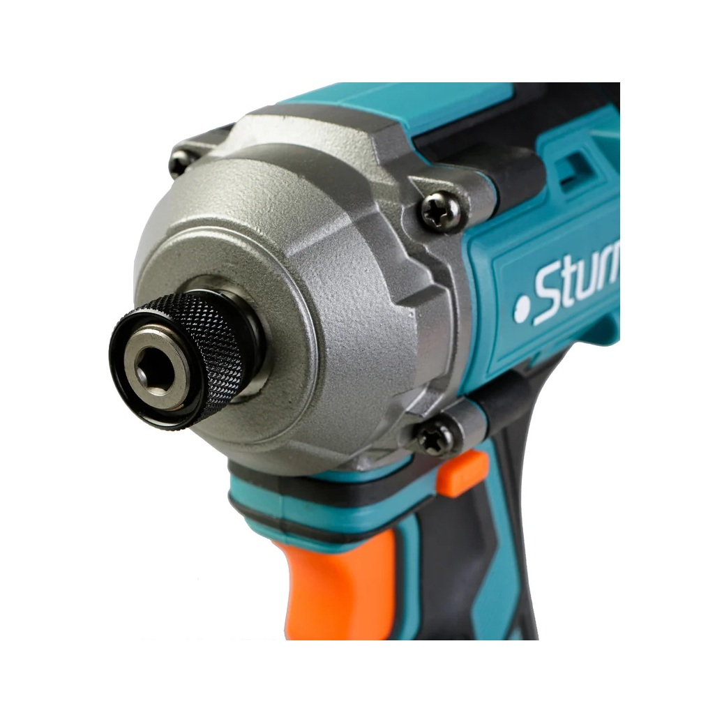 Винтоверт аккумуляторный ударный Sturm CD250H, 18 В, 250 Нм, 1 акк. х 4.0 Ah+з.у.