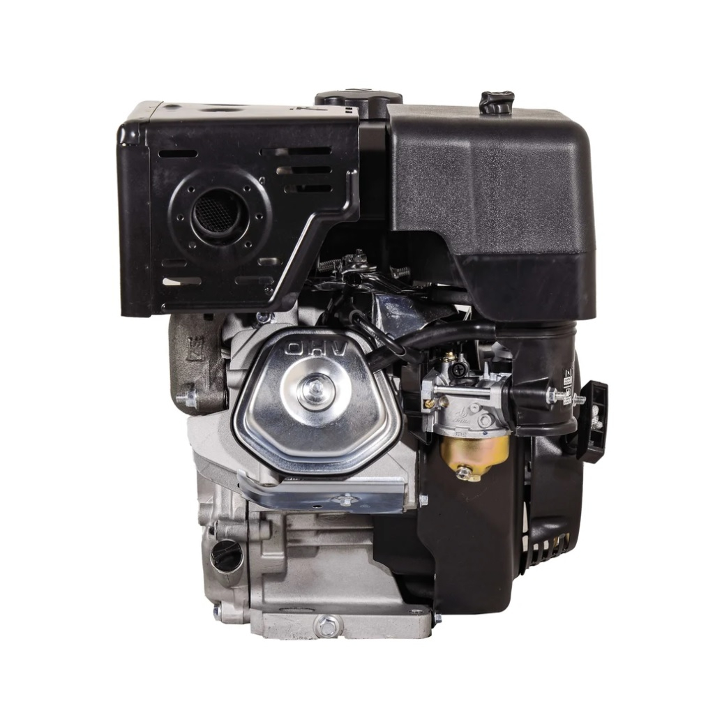 Двигатель бензиновый Huter GE-188F-25 70/15/4, ручной стартер, низкий уровень шума