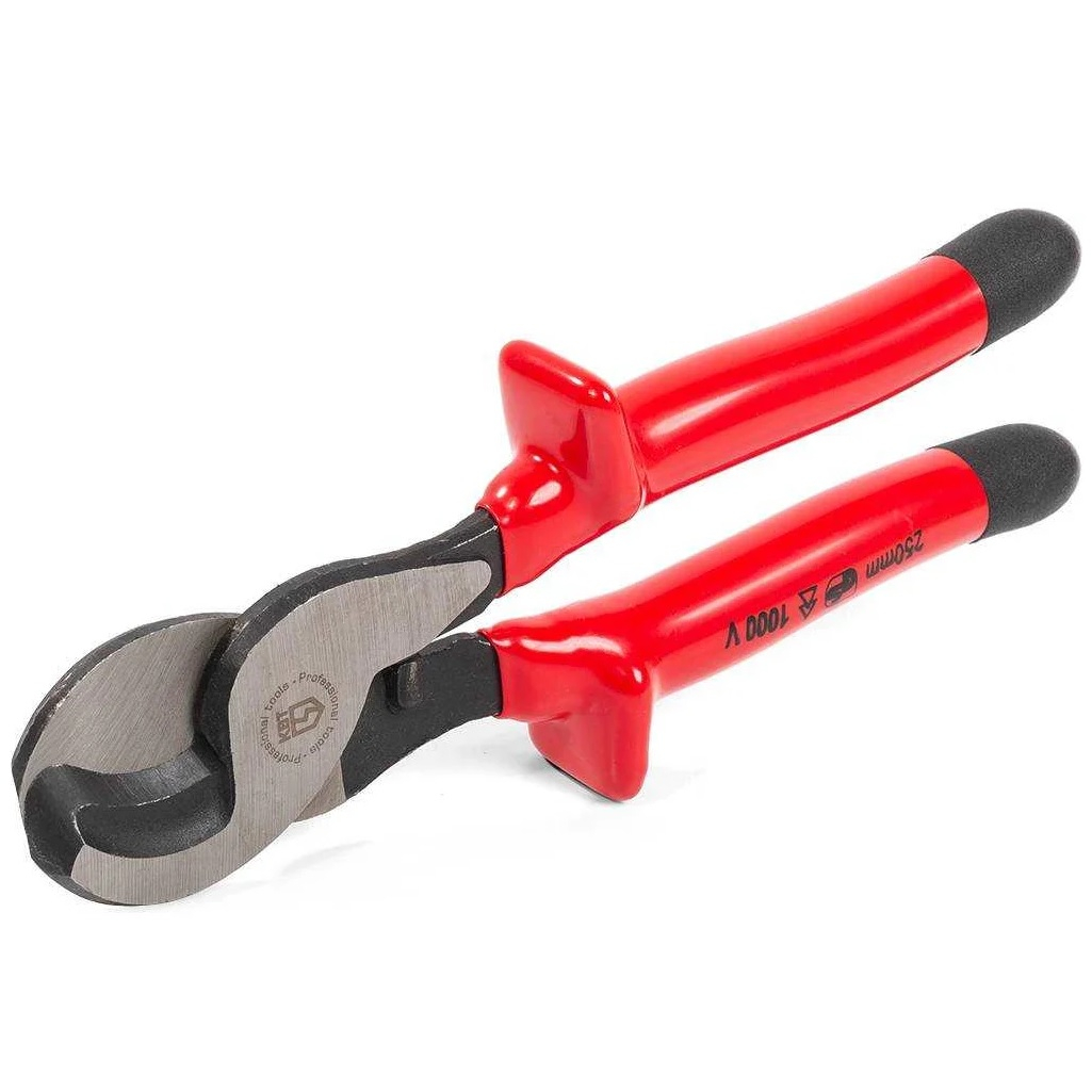 Ножницы кабельные КВТ Эксперт НКи-16 57365, 1000 В, 240 мм, диэлектрическое покрытие рукояток