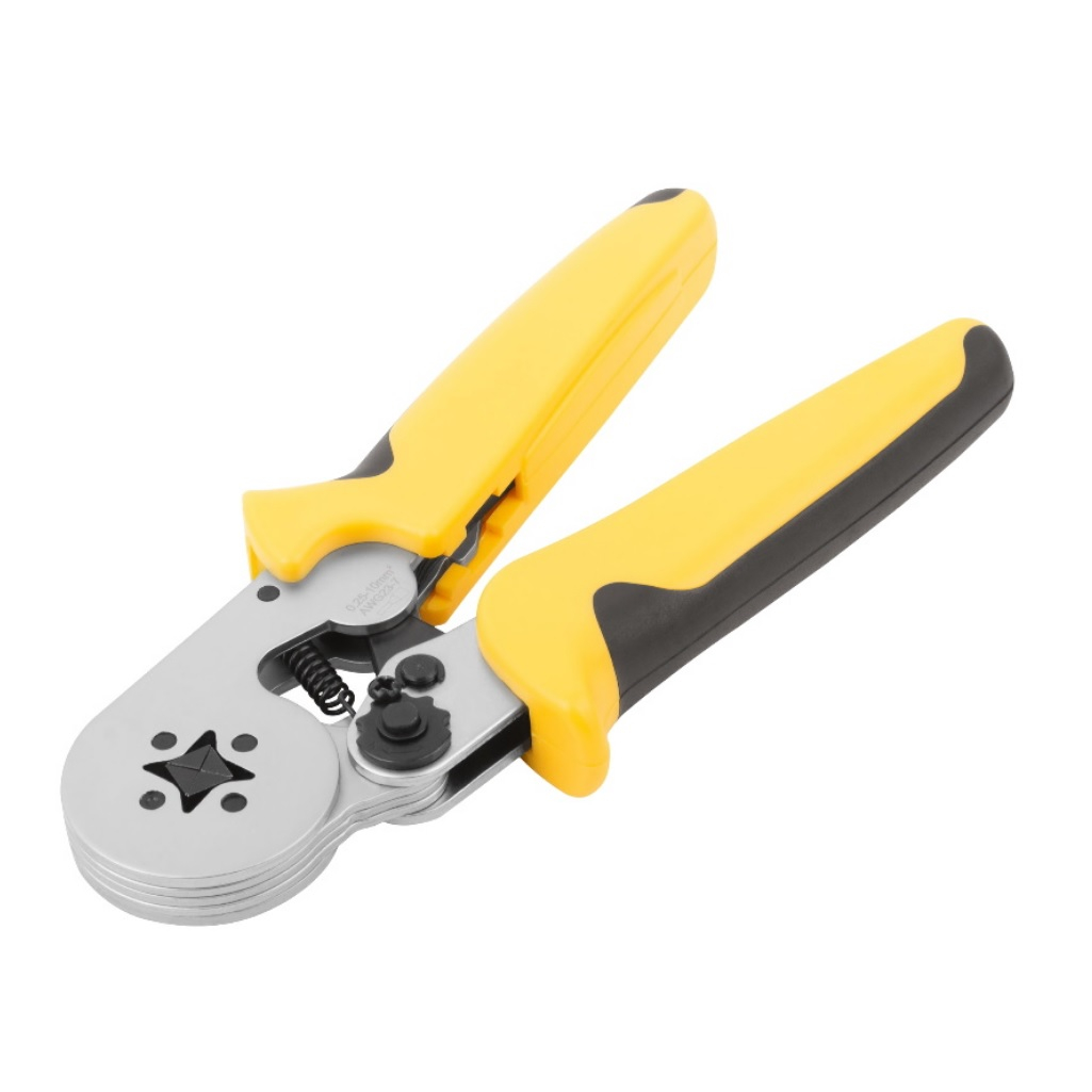 Пресс-клещи для обжима втулочных наконечников FIT 60072, 0.25-10 мм, прорезиненные ручки, 175 мм