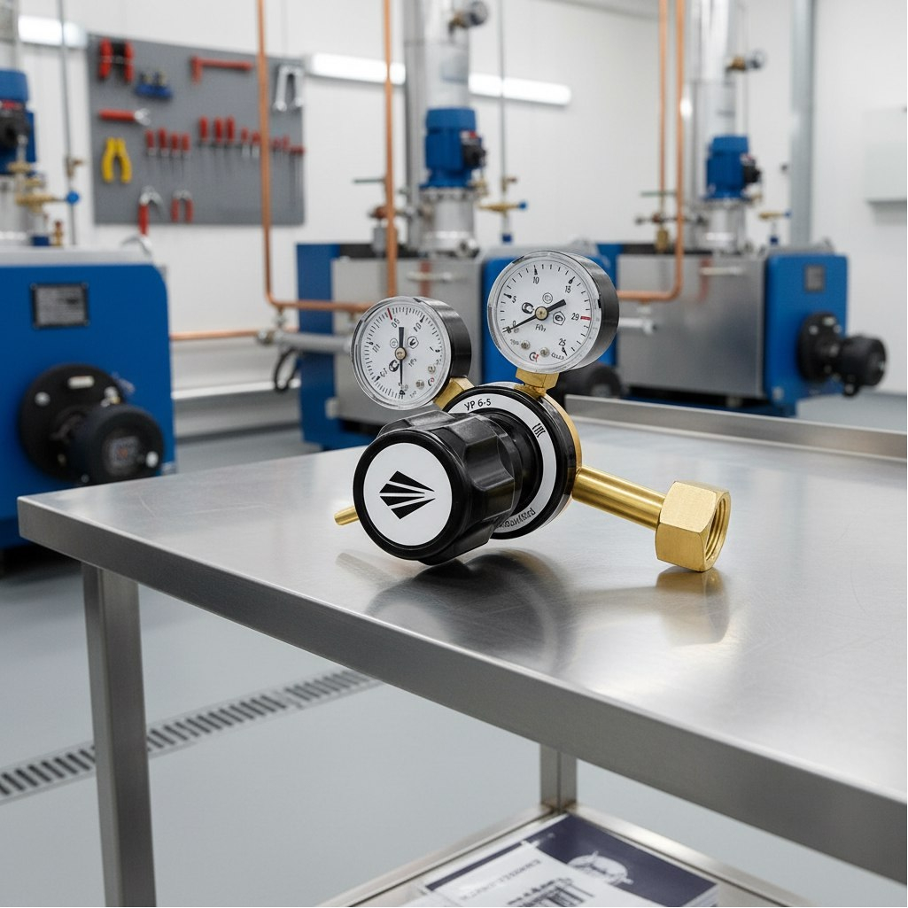 Редуктор углекислотный Сварог УР-6-5, 7874900000, манометры с поверкой