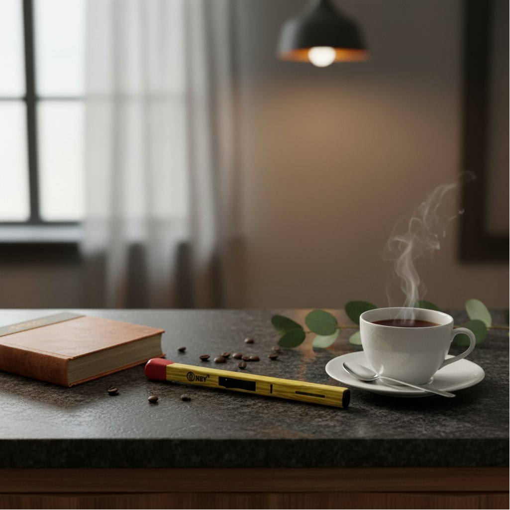 Зажигалка бытовая NEY Спичка BBQ-02, кухонная, прямая, защитный механизм