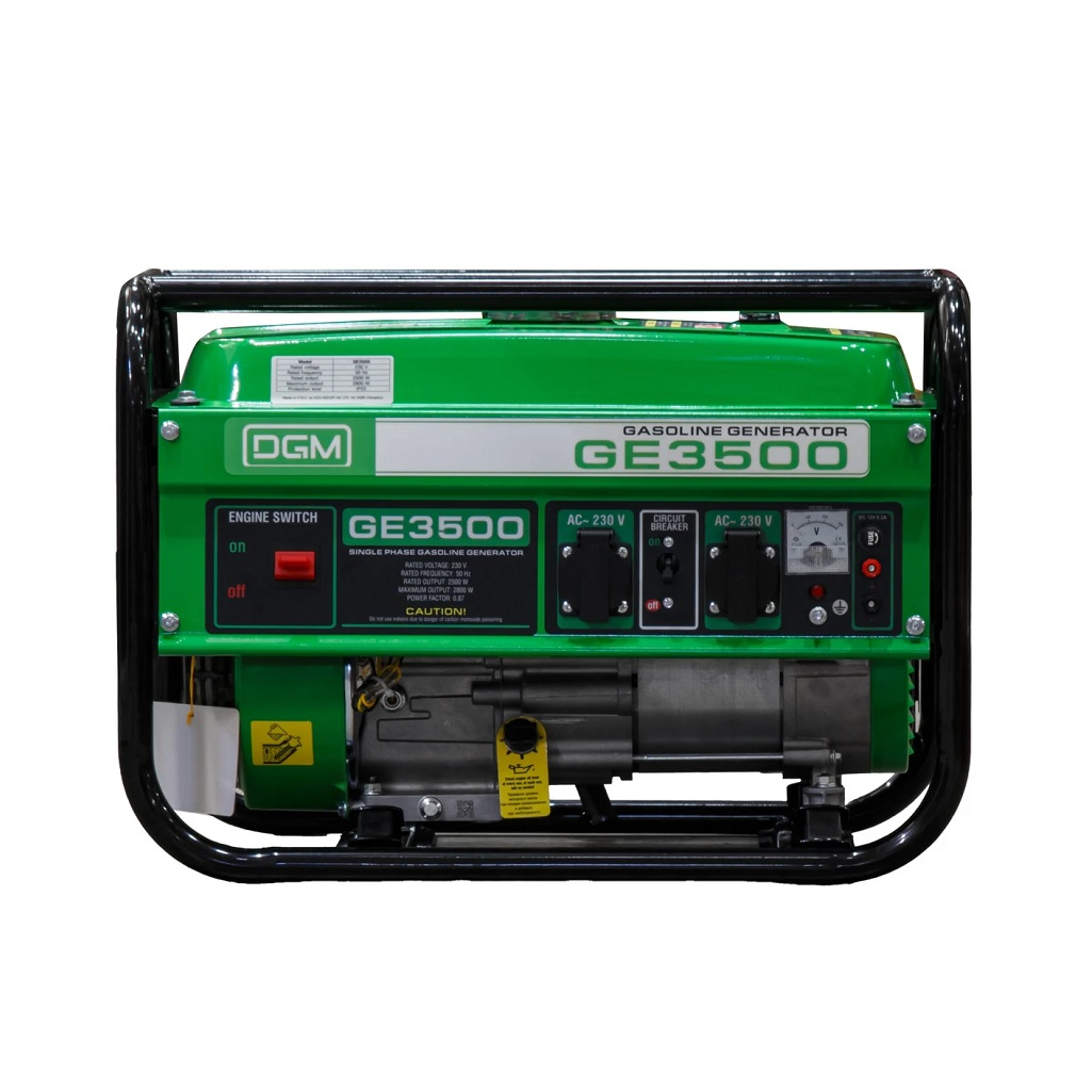 Генератор бензиновый синхронный DGM GE3500, бак 15 л, 2.8 кВт