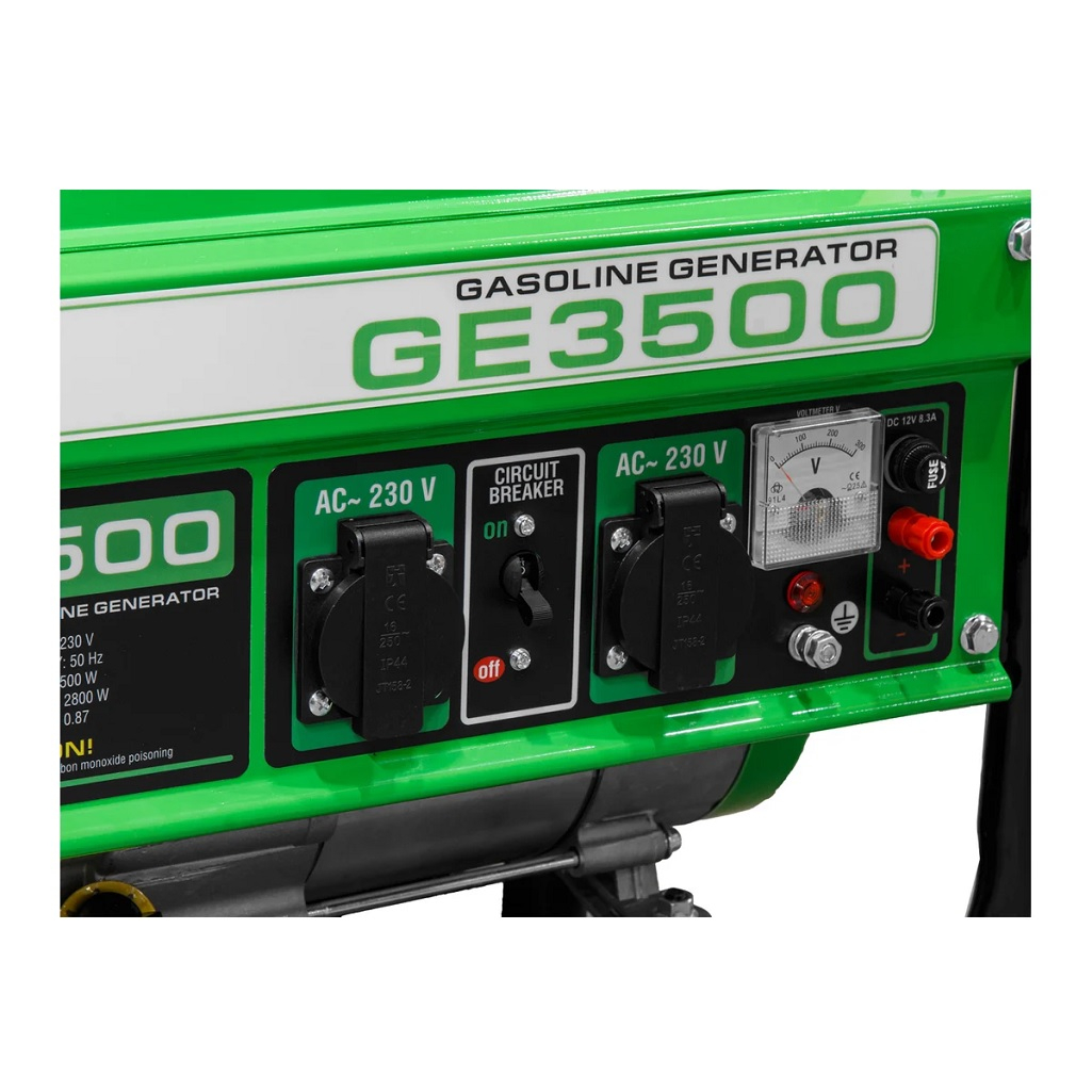 Генератор бензиновый синхронный DGM GE3500, бак 15 л, 2.8 кВт