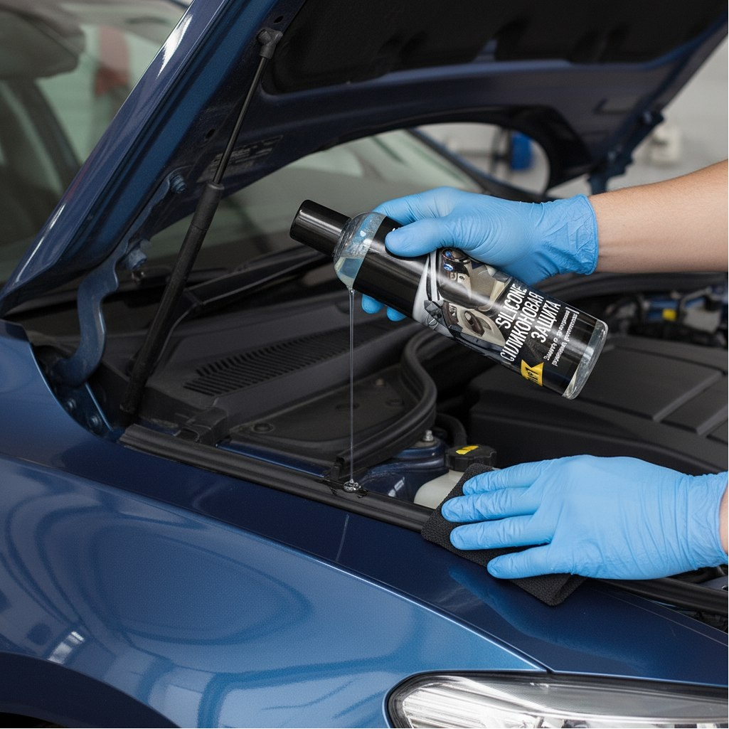 Смазка силиконовая Grass Silicone 223508, защита от коррозии, аэрозоль, 250 мл