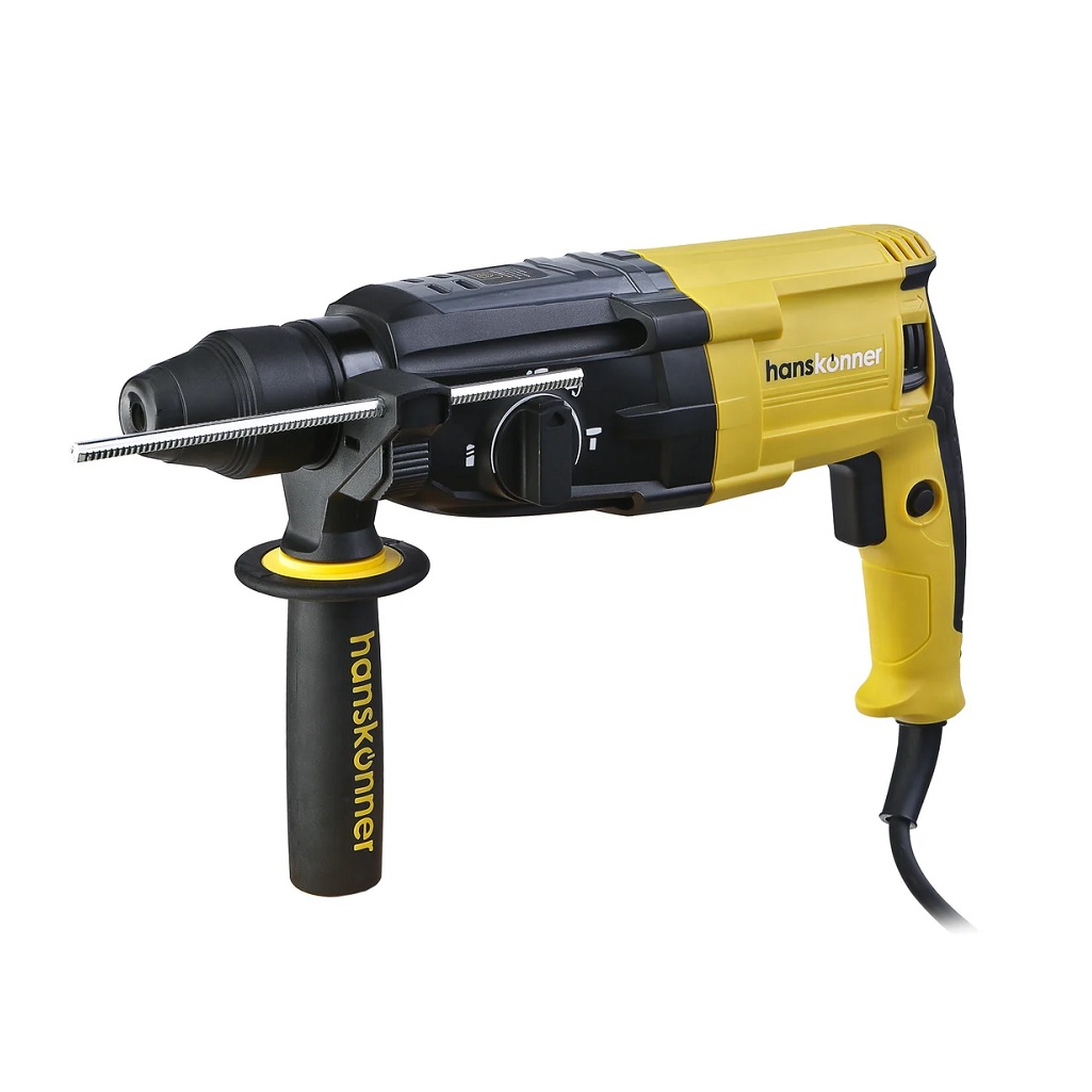 Перфоратор Hanskonner HRH0928H, щеточный двигатель, хвостовик SDS-Plus, 950 Вт, 3.2 Дж