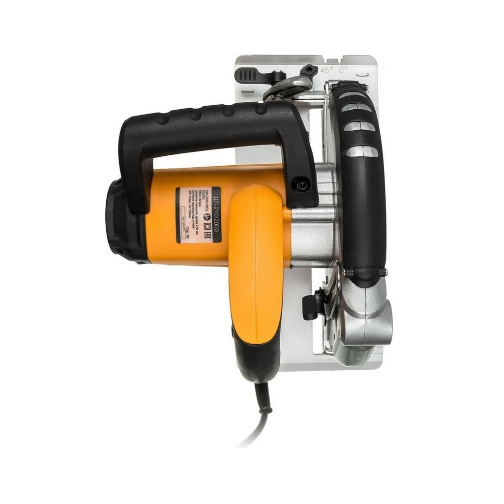 Пила дисковая Вихрь ДП-210/2000, 72/11/5, щеточный двигатель, 5500 об/мин