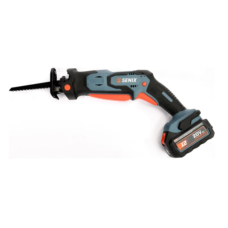 Пила сабельная аккумуляторная Senix PSRX2-M1, 20 В 1 акк х 2.5Ah+з.у