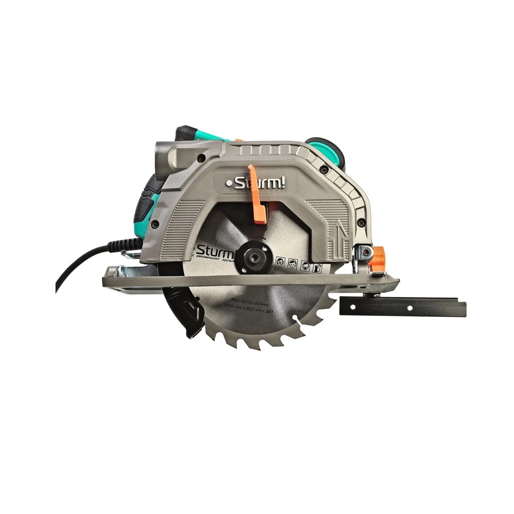 Пила циркулярная дисковая Sturm CS51190, 4700 об/мин, 1600 Вт