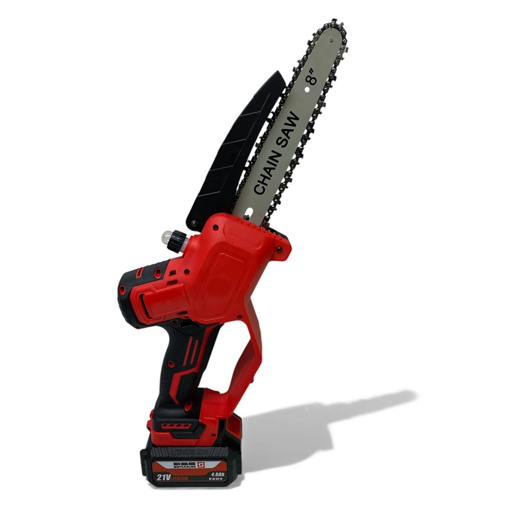 Пила цепная аккумуляторная Sipudun 25402, 21В, 2 акк х 4.0Ah+з.у