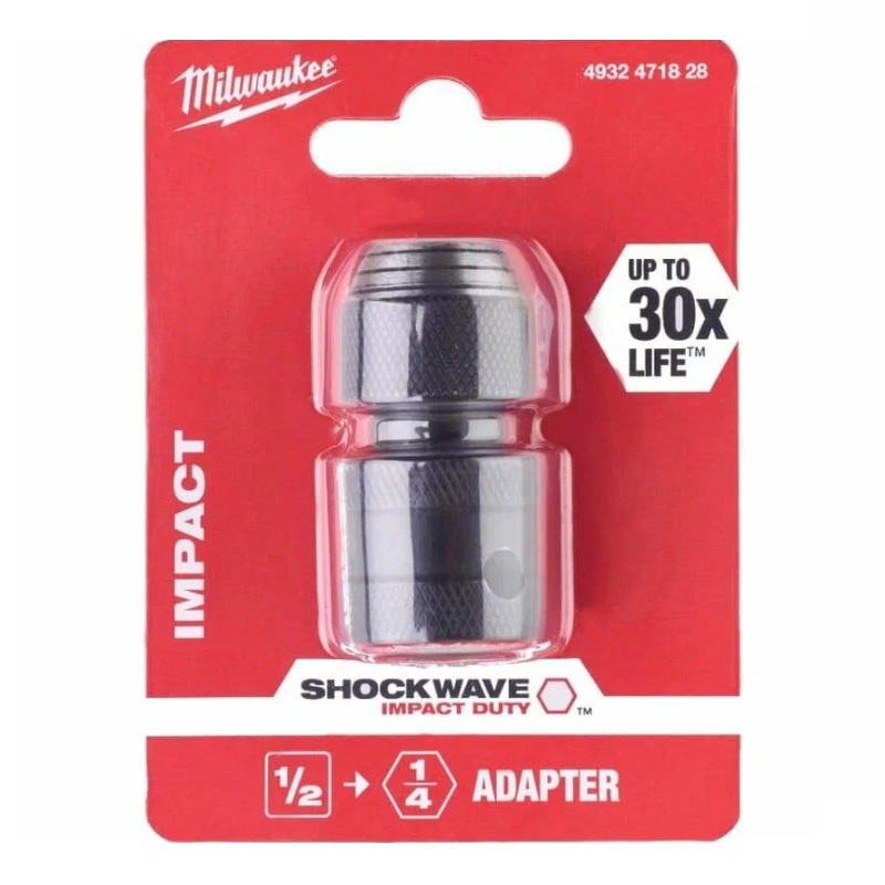 Переходник Milwaukee с 1/2 на 1/4 HEX 4932471828