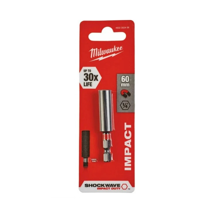 Магнитный держатель бит Milwaukee ShW1/4 60 мм 4932352406