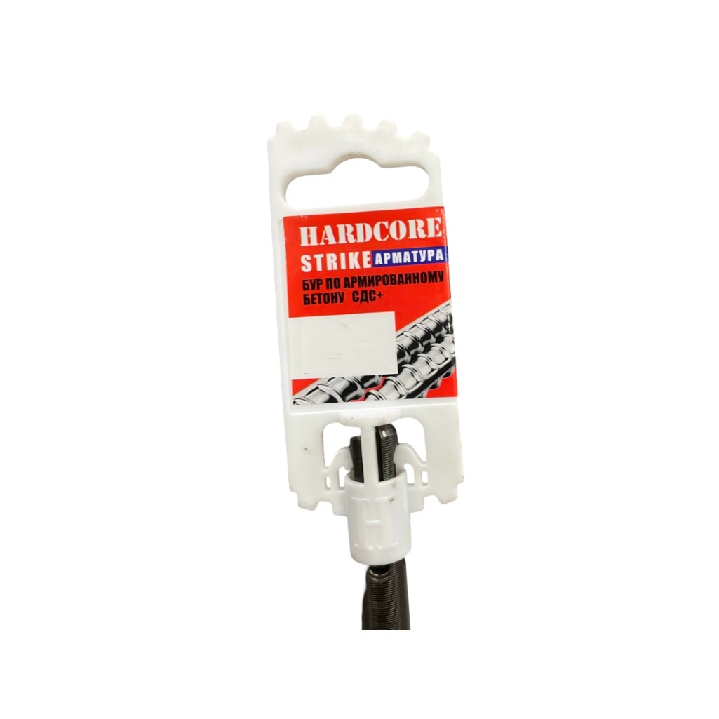 Бур по армированному бетону Hardcore 131060, хвостовик SDS-plus, 10х600 мм