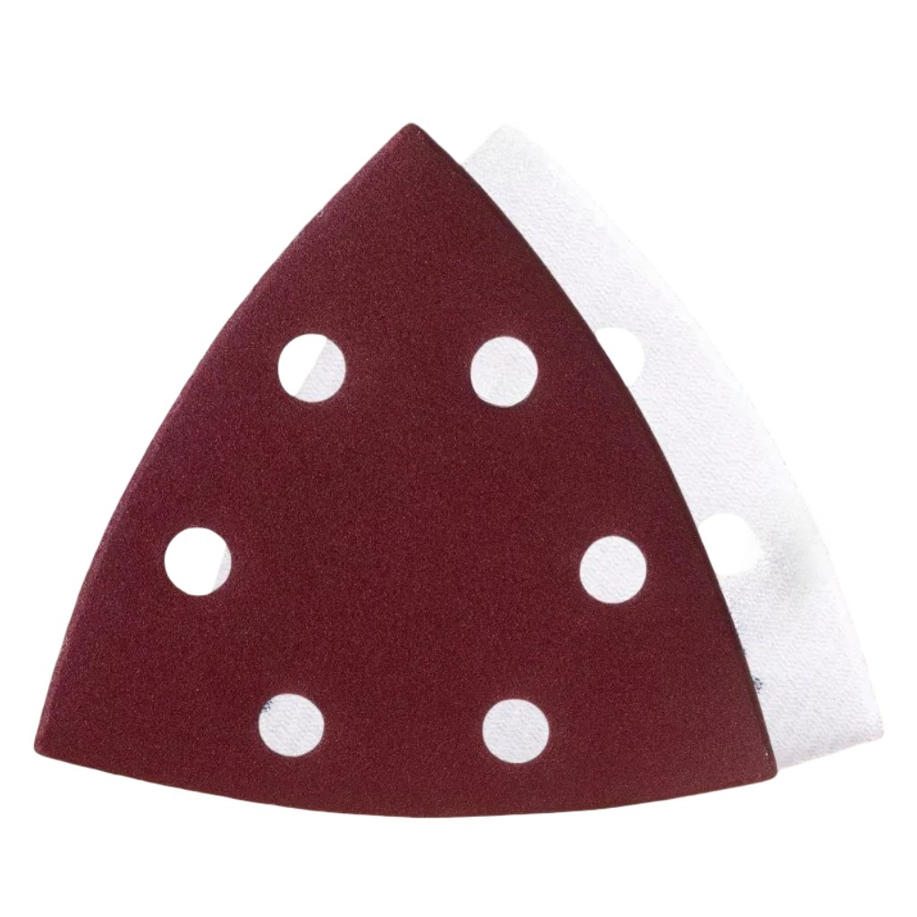 Лист шлифовальный Gepard GP5006-180, перфорированный, размер 93 мм, самоцепляющийся, Р180, в упаковке 5 шт