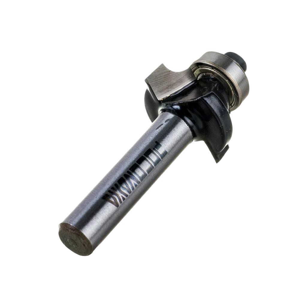 Фреза концевая Росомаха d8 мм, D22 мм, H10 мм, R5 мм, кромочная калевочная, 801705