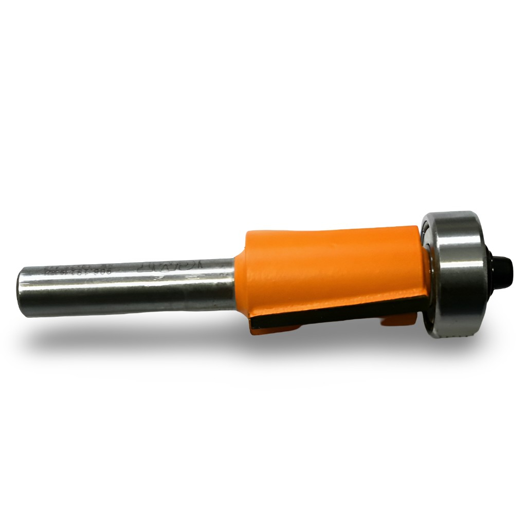 Фреза концевая CMT S8 мм, D19х25.4 мм, обгонная с нижним подшипником, 906.191.11