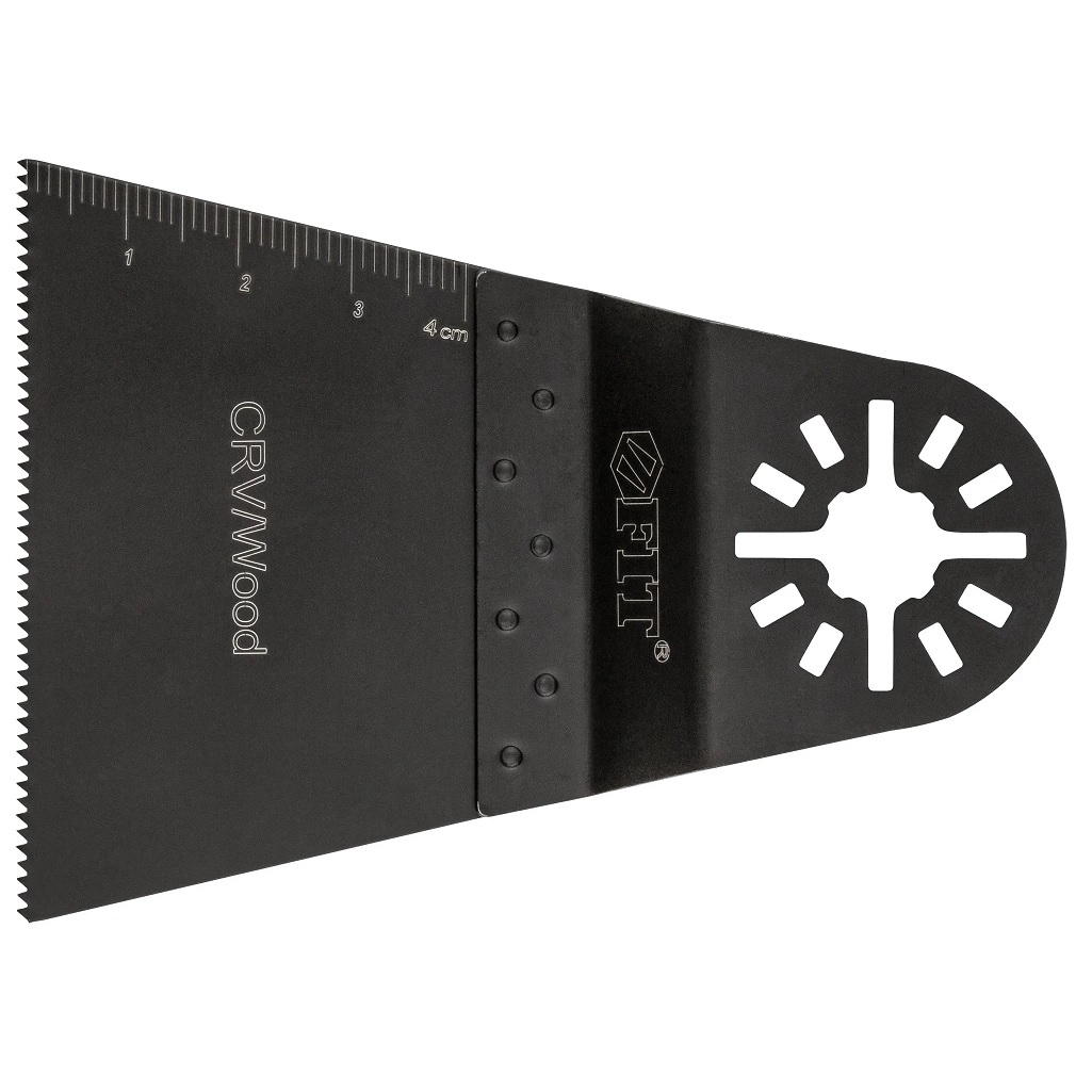 Полотно пильное по дереву FIT 37907, ширина 68 мм, шаг зубьев 1.4 мм, для мультиинструмента