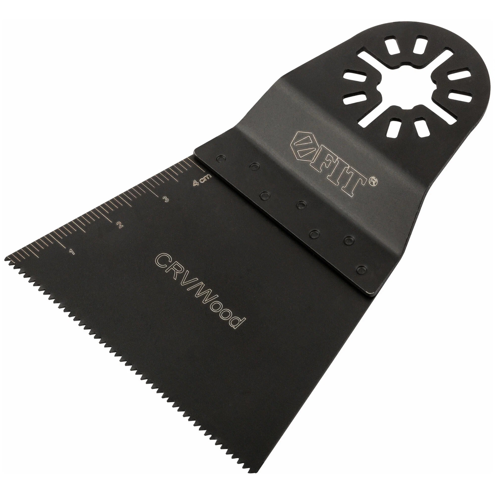 Полотно пильное по дереву FIT 37907, ширина 68 мм, шаг зубьев 1.4 мм, для мультиинструмента