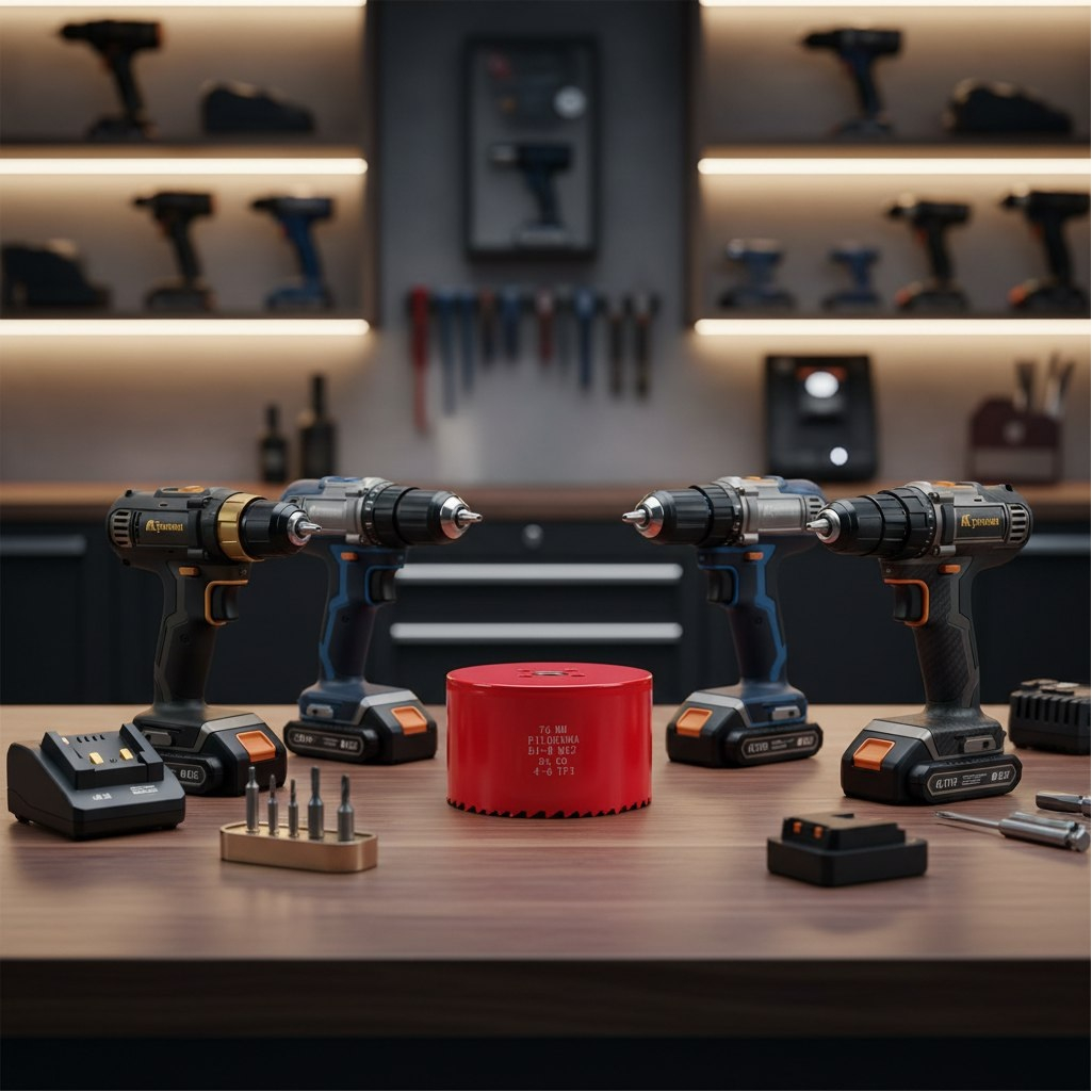 Коронка биметаллическая Pilorama Bi-Metall 570076, диаметр - 76 мм