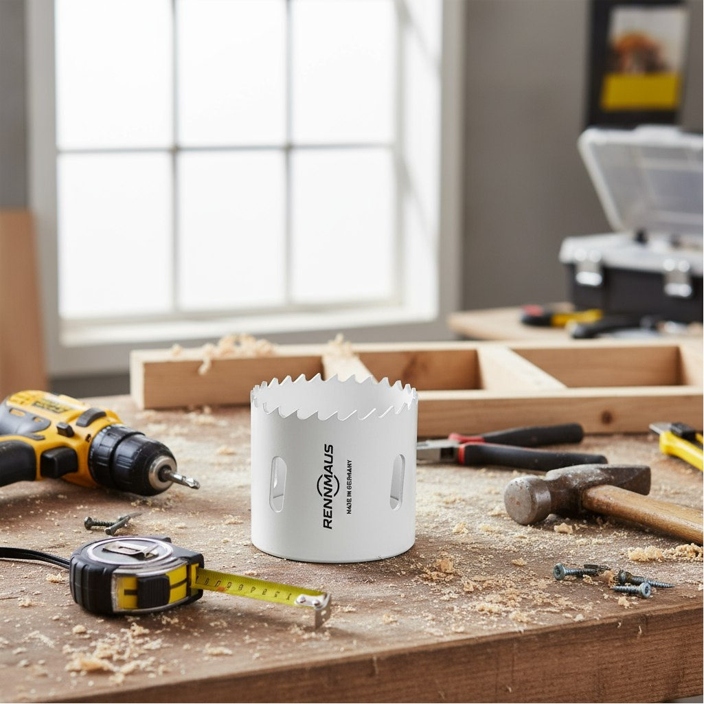 Коронка по металлу Rennmaus RMG152, крупный зуб, 152 мм, 04152760001