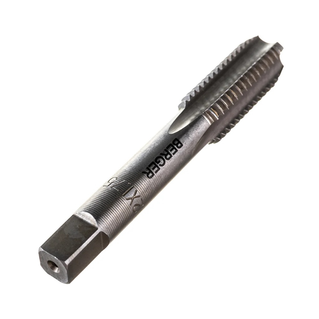 Метчики метрические комплектные Berger BG1024, М12х1.75 мм, сталь, в упаковке 2 штуки