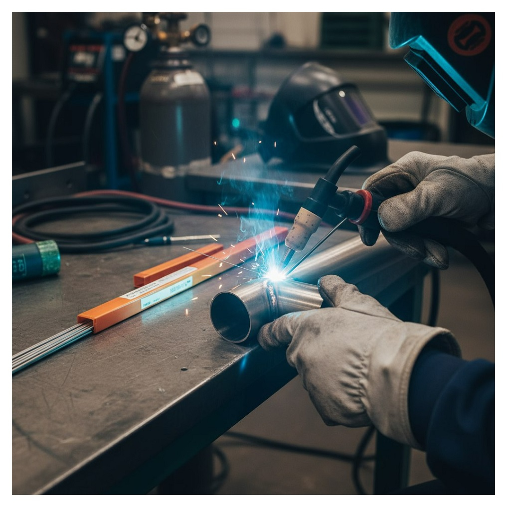 Пруток присадочный Сварог 97550, нержавеющая сталь, диаметр 1.6 мм