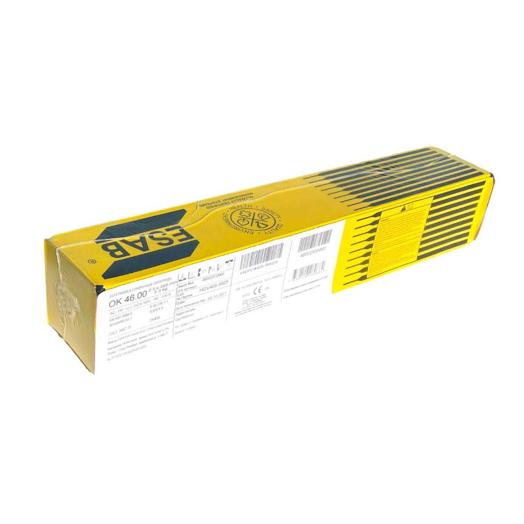 Электроды ESAB OK 46.00 3мм 2.5кг