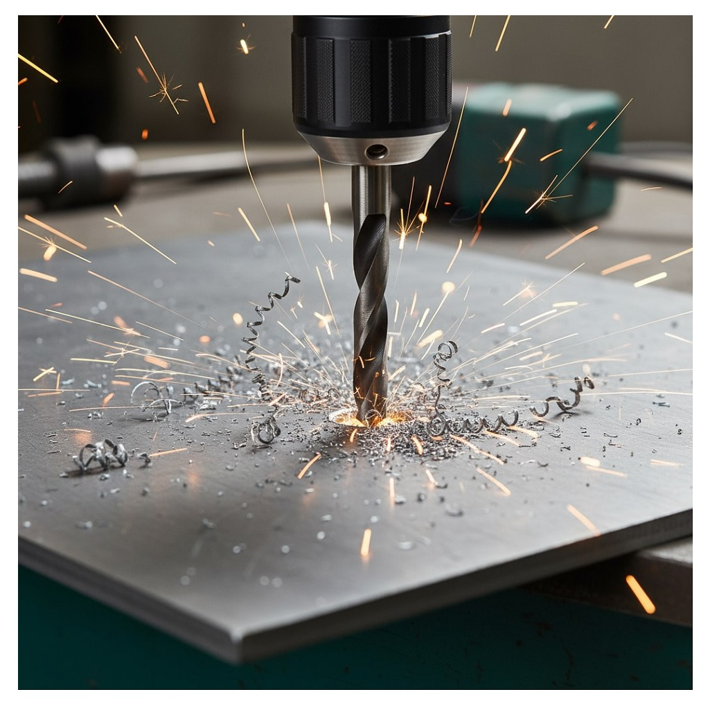 Сверло по металлу Hardcore 141030, диаметр 3 мм, спиральное, в упаковке 2 штуки