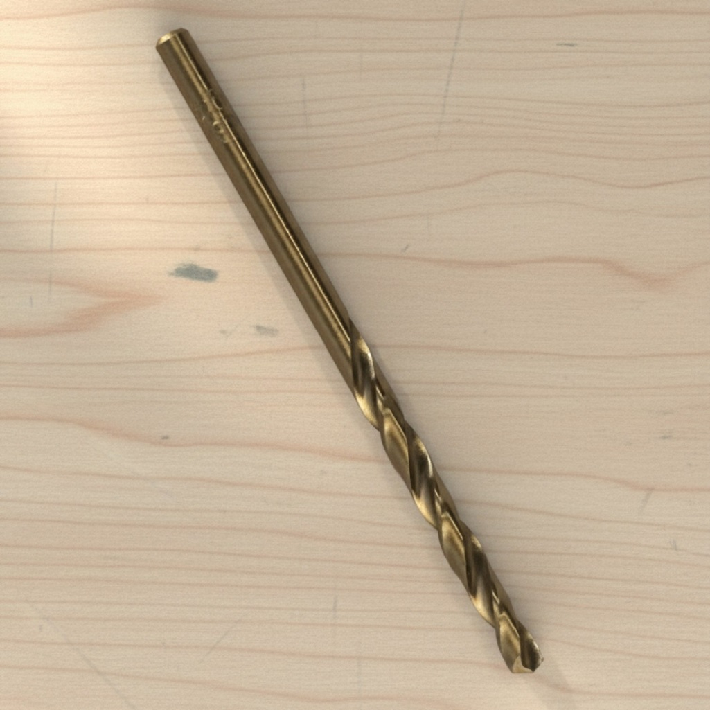 Сверло по металлу Hardcore 141035, 3.5 мм, кобальтовое, спиральное, в упаковке 2 штуки