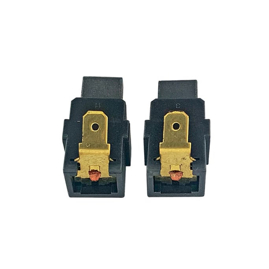 Щетки угольные Makita CB 415, 191950-1, графитовые, 6х8.9х8.7 мм, для УШМ, шуруповертов, дрелей