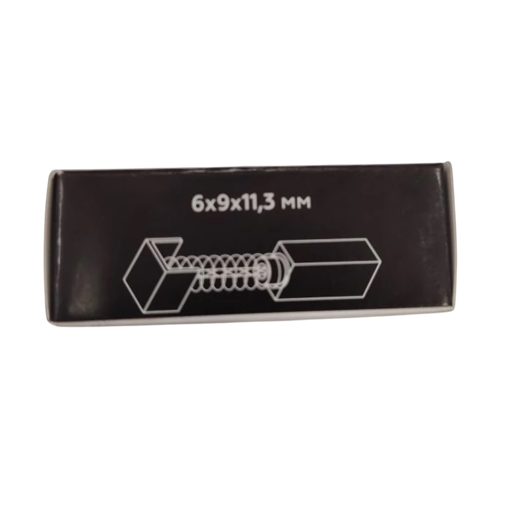 Щетки угольные IGP 7140610, графитовые, 6х9х11.3 мм, аналог Makita CB-419