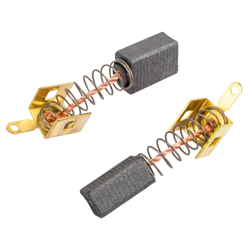 Щетки угольные IGP 7140502, графитовые, 6х9х12.5 мм, аналог 26.04.03.02.00 для Интерскол УШМ-125/1100Э