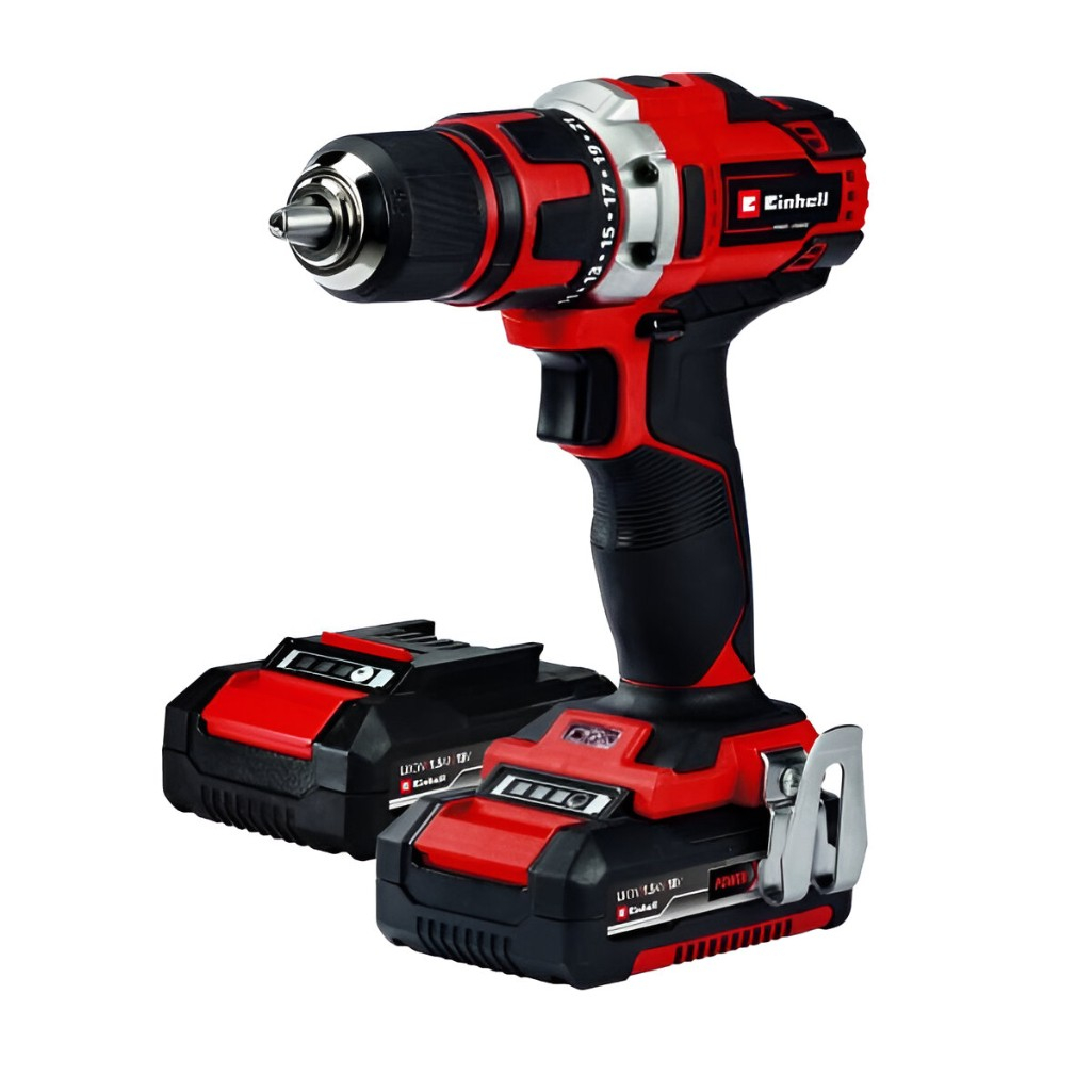 Дрель-шуруповерт аккумуляторный Einhell PXC TE-CD 18/40-1 Li, 18 В, 2акк.1.5Ah+з.у