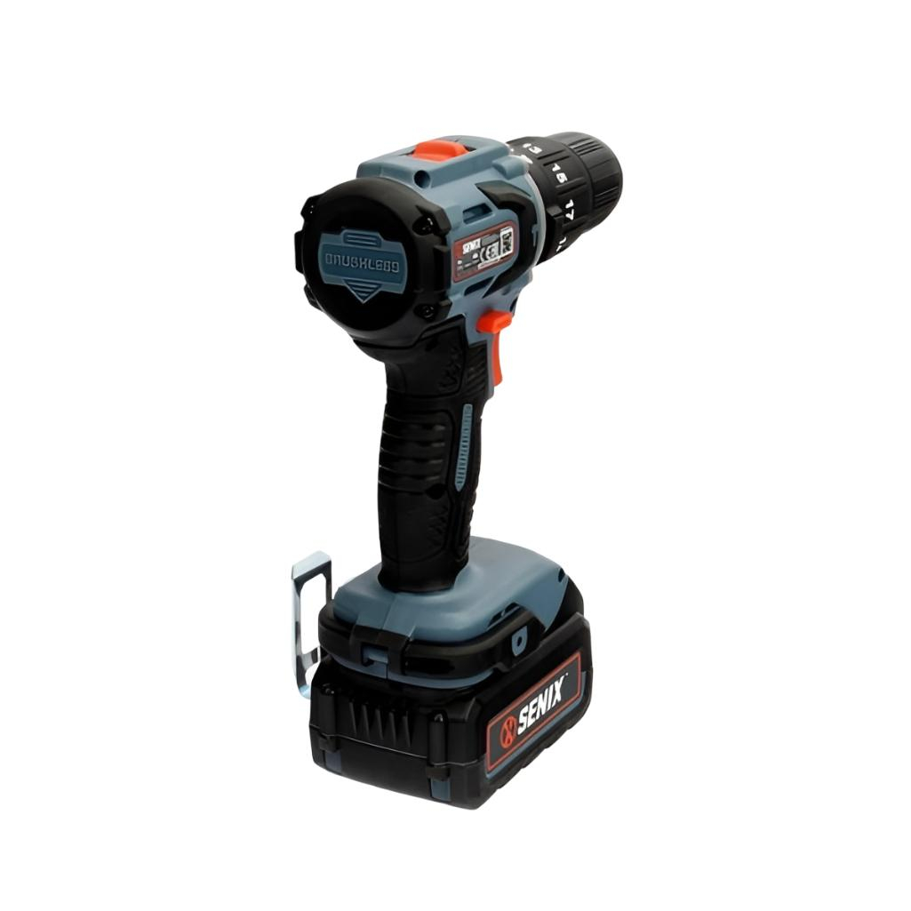 Аккумуляторный шуруповерт ударный Senix PDHX2-M2-EU SET 20В 60Нм 1акк 4.0Ah+з.у.