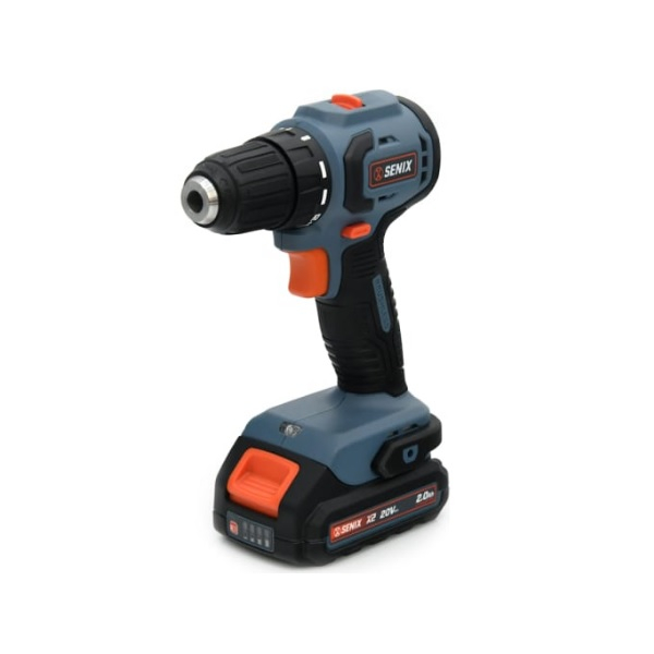 Аккумуляторный шуруповерт SENIX PDDX2-M3 20В 50Нм 2акк 2.0Ah+з.у