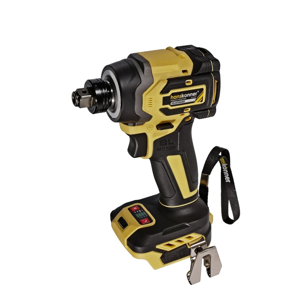 Винтоверт аккумуляторный ударный Hanskonner HCD20280BLW, 1BatterySystem, 18В, 280Нм, без аккумулятора и зарядки