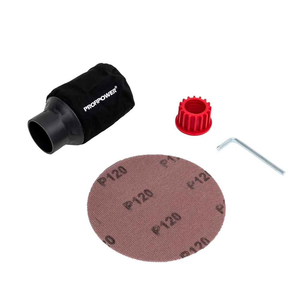 Шлифмашина эксцентриковая Profipower МШЭ-150, E0309, сетевая, кабель 5 м, 350 Вт