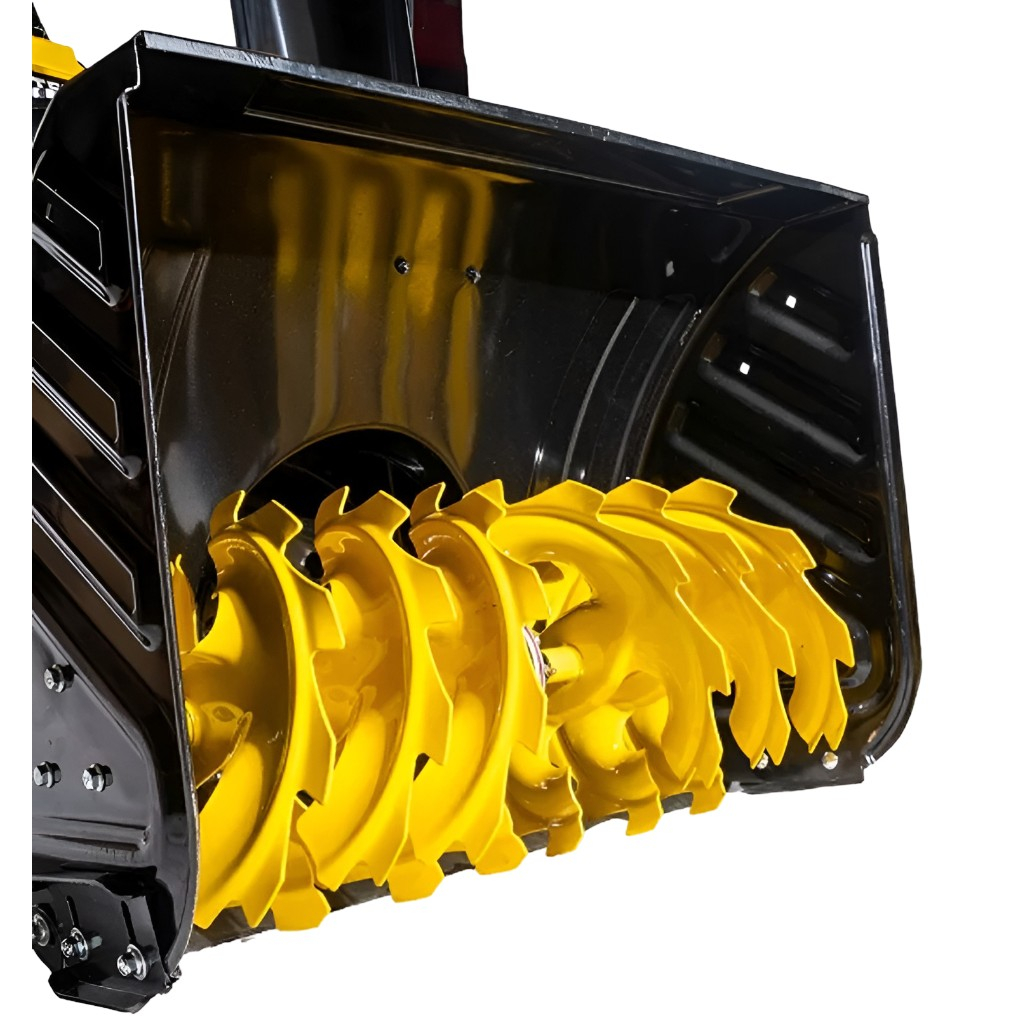 Снегоуборщик бензиновый Huter SGC 8100, двухступенчатый, металлический шнек, 9560 Вт