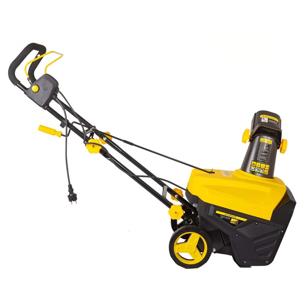 Снегоуборщик электрический Huter SGC 2300E(2000Е), одноступенчатый, шнек резина, 2300 Вт