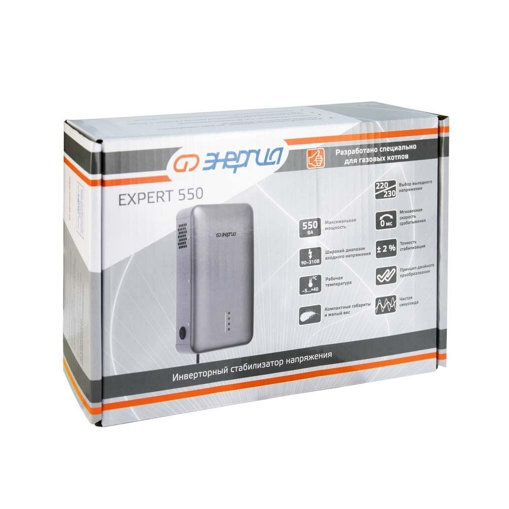 Стабилизатор релейный Энергия Expert 550 E0101-0265, 300 Вт, IP20