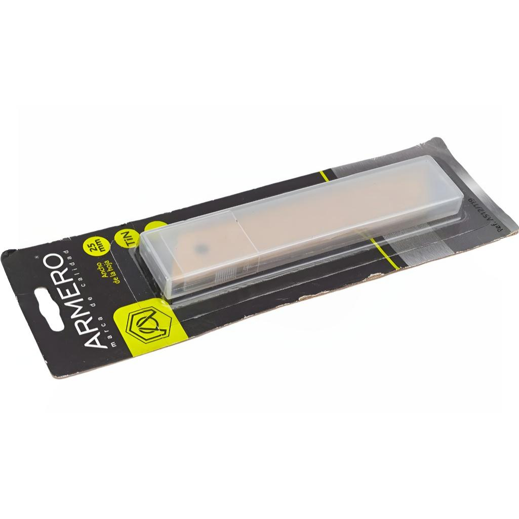 Лезвия ARMERO Titan 25 мм 5 штук A512/119