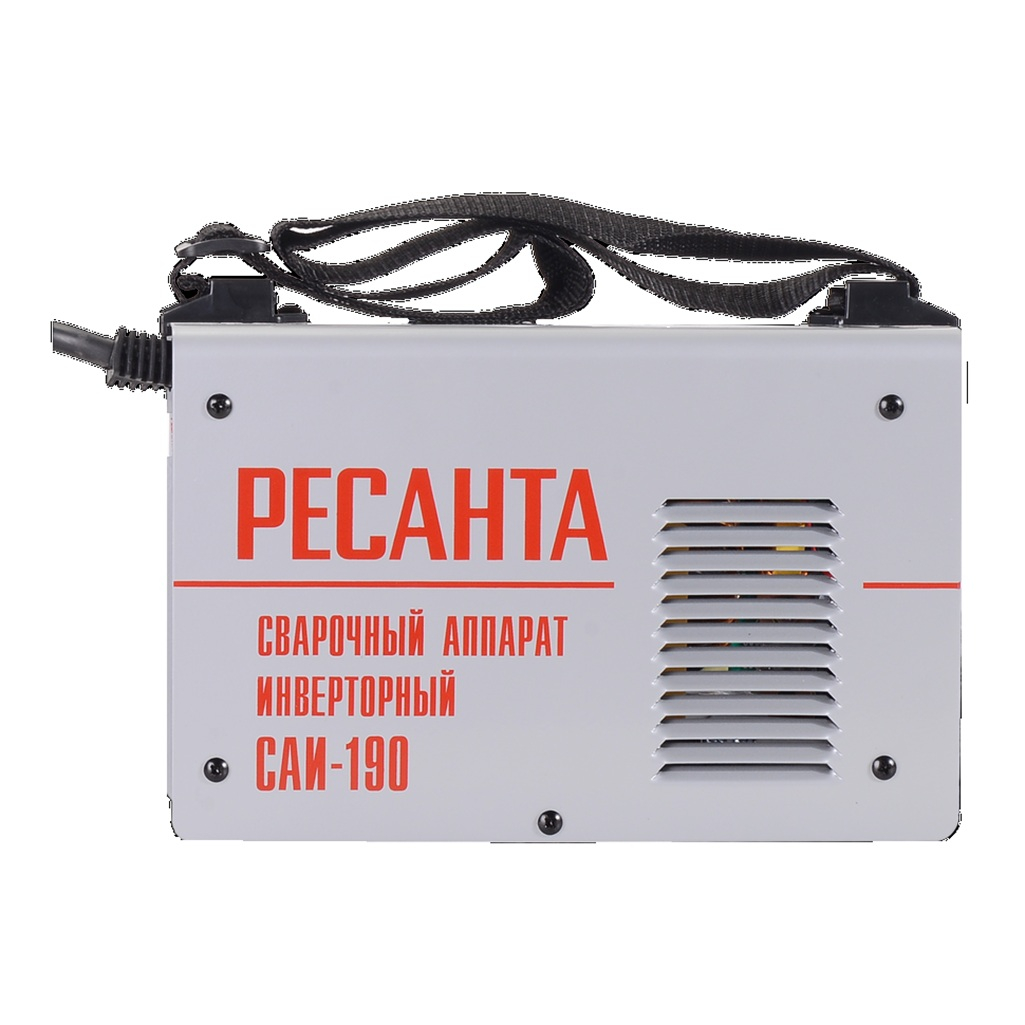 Инвертор сварочный Ресанта САИ 190 65/2, однофазный, DC, 190 А, 5.5 кВт