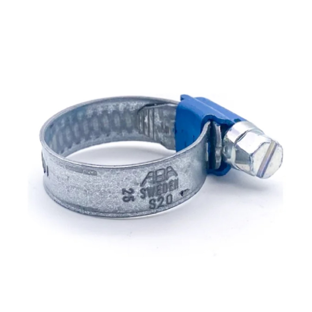 Хомут червячный обжимной ABA 08116108032, 26-38 мм, 9 мм №40, стальной