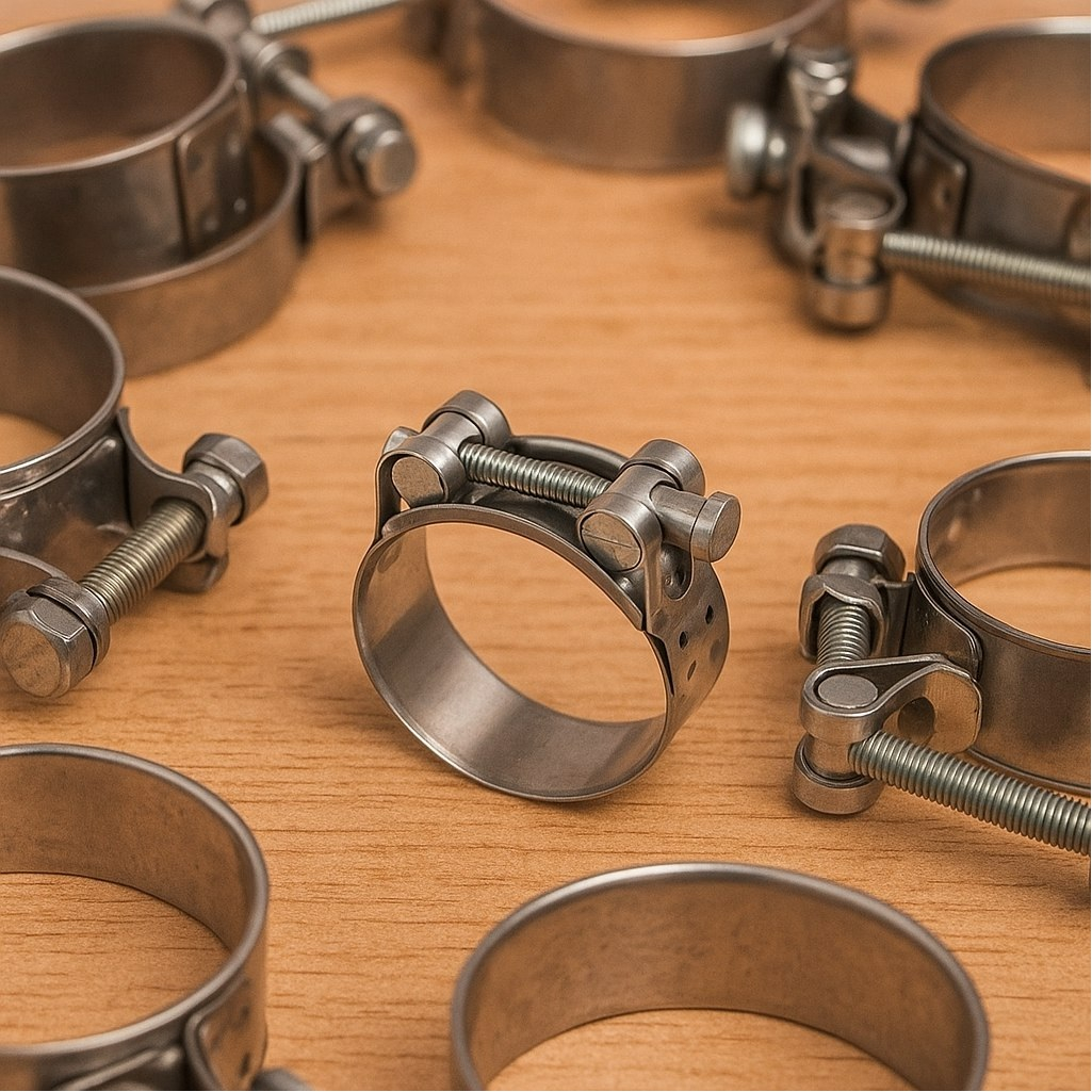 Хомут силовой Robust SIL20-22RB24, стальной, диаметр 20-22 мм