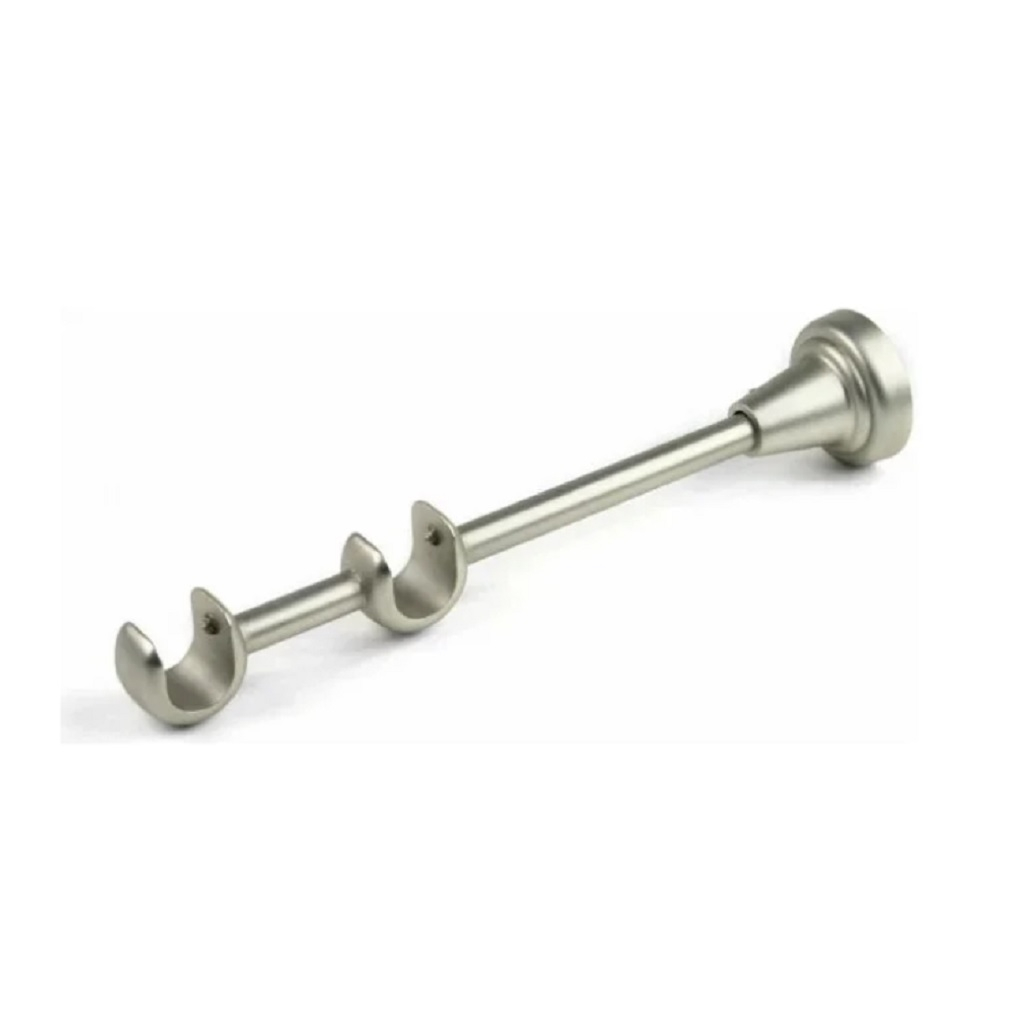 Карниз металлический АС Март Grace D19K/19Г, трубный, двухрядный, сатин, длина 3 м